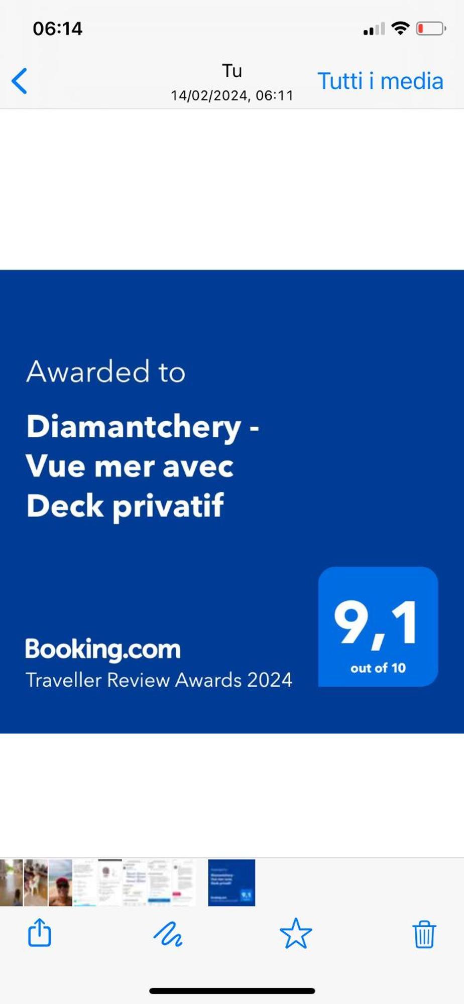 Diamantchery - Vue Mer Avec Deck Privatif Ле-Діаман Екстер'єр фото